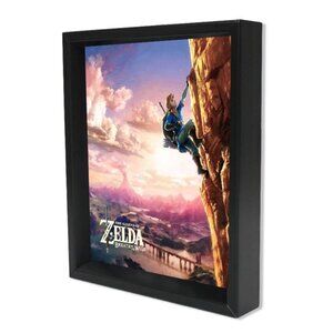 The Legend of Zelda - Breath of the Wild - Lenticular Shadowbox Frame